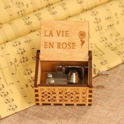 La Vie En Rose Music Box by Boxedtune Free Shipping Worldwide